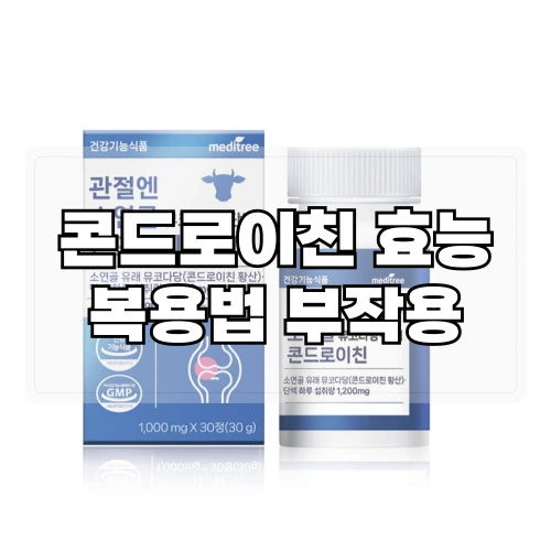 콘드로이친-효능-복용법-부작용