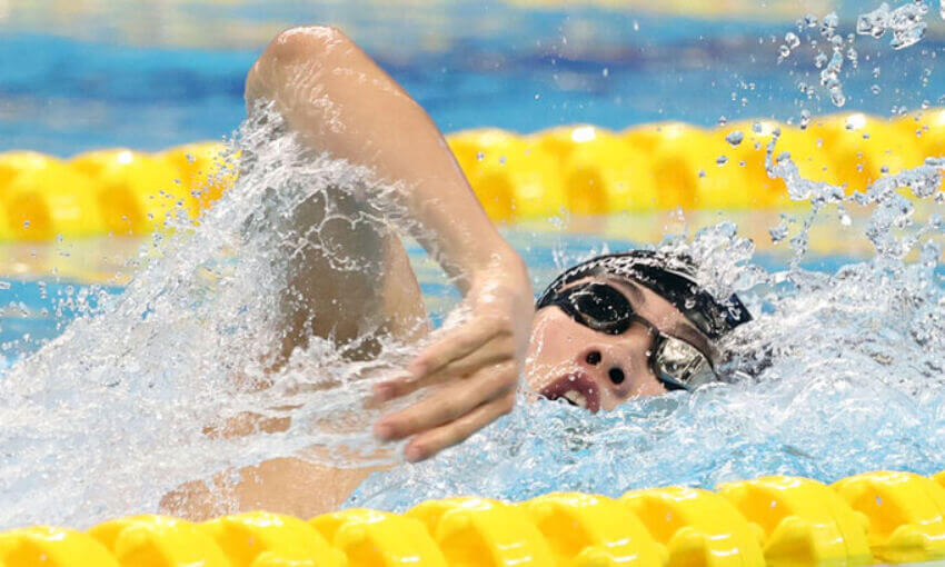 남자 자유형 200m 결승 금메달 황선우선수 동메달 이호준 선수