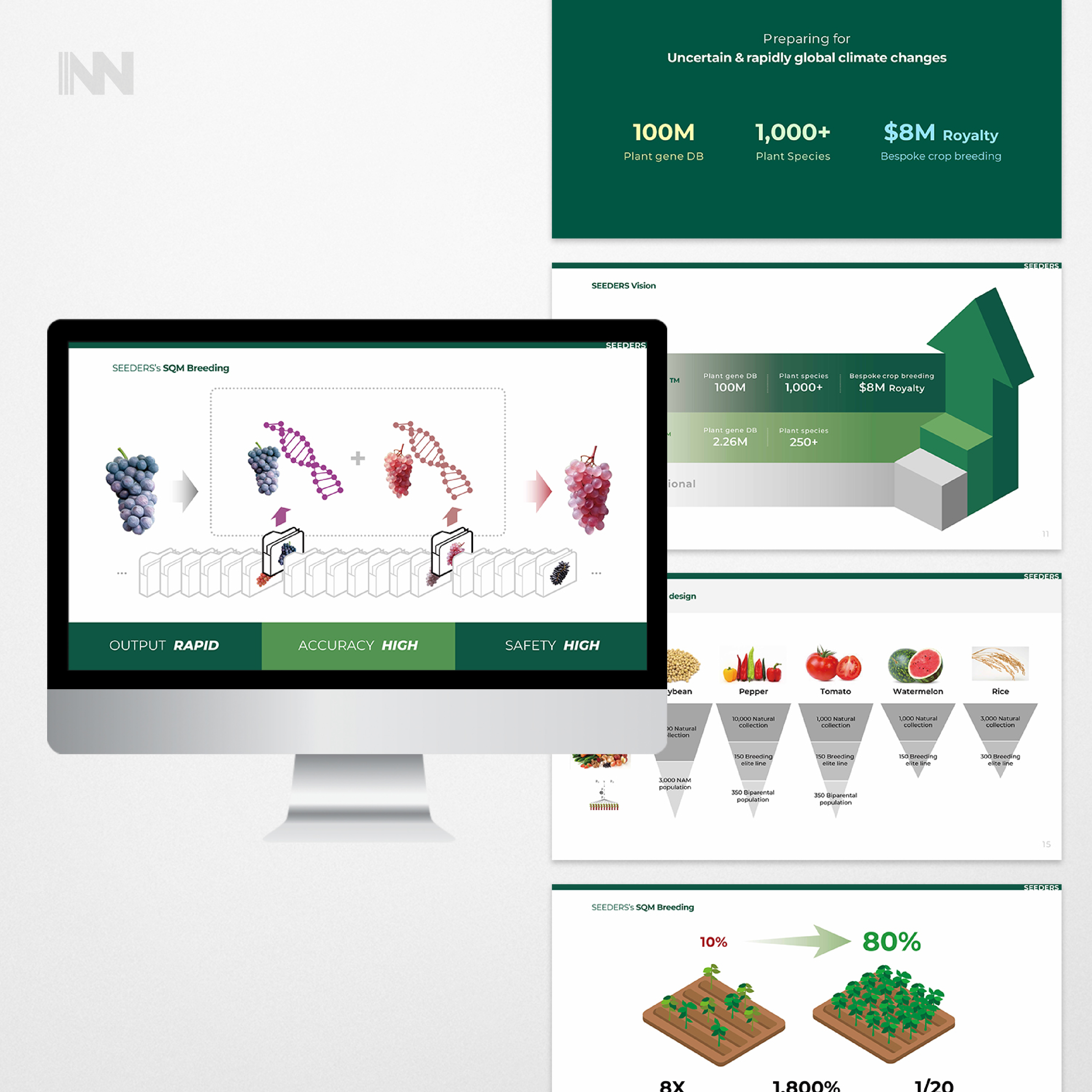 이노그라운드 피치덱 디자인