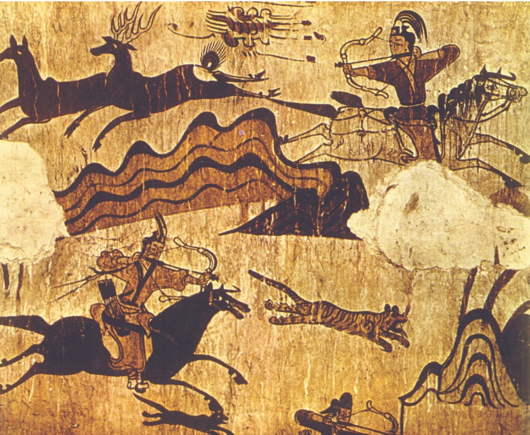 고구려 벽화 수렵도