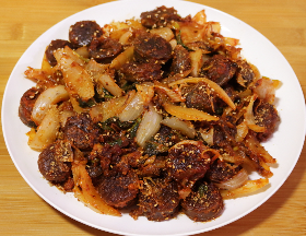 순대볶음 만드는 방법