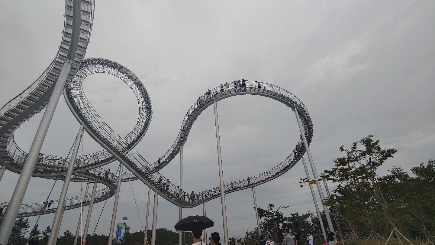 포항 스페이스워크 하트모습