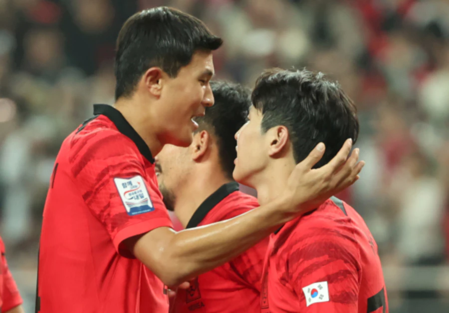 축구대표팀 평가전 한국과 튀니지의 경기1