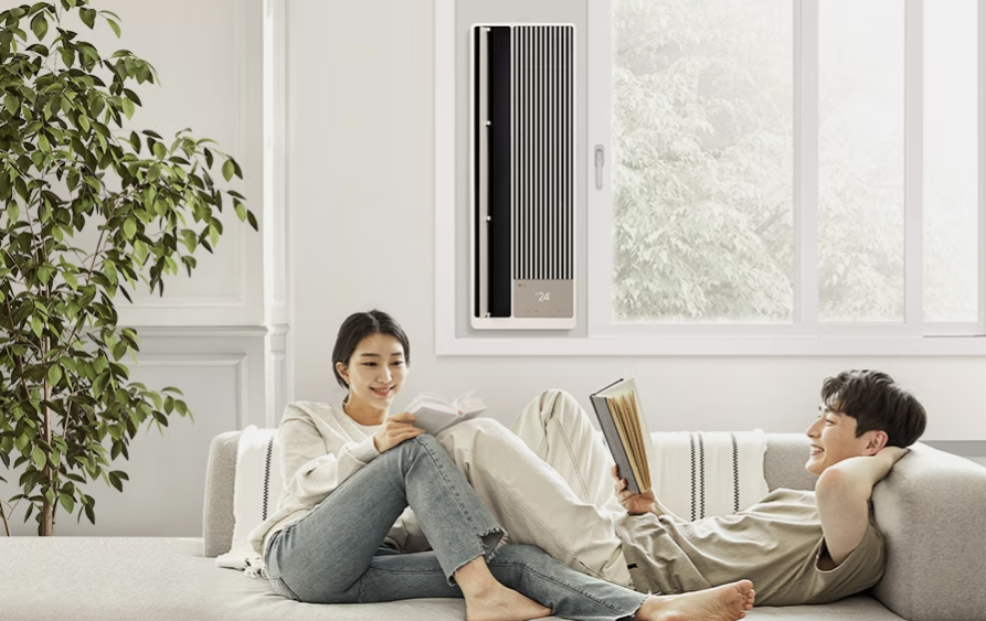 창문형에어컨설치방법