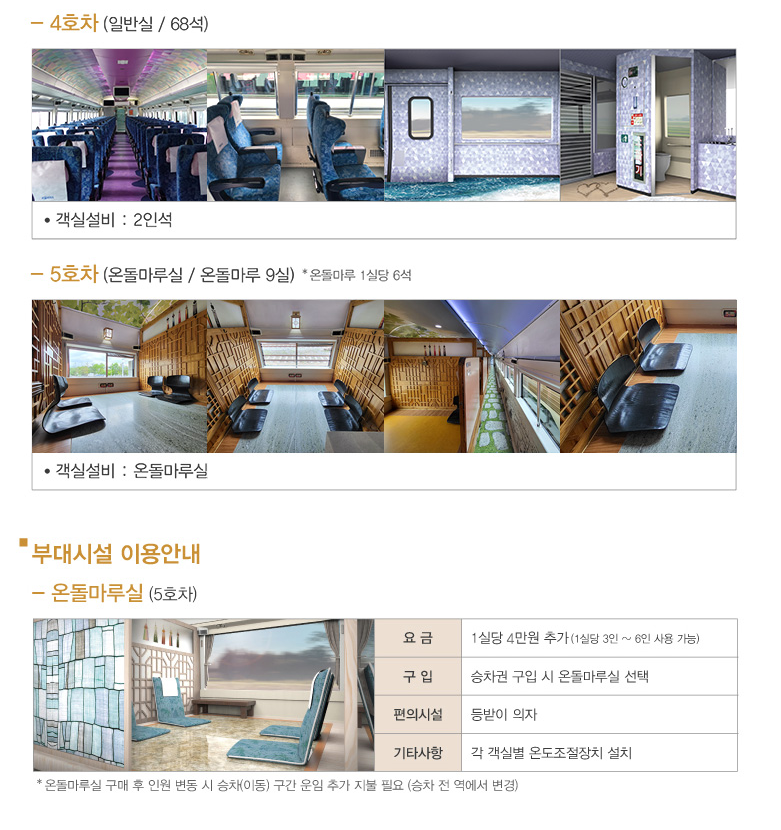 서해금빛열차 예약방법