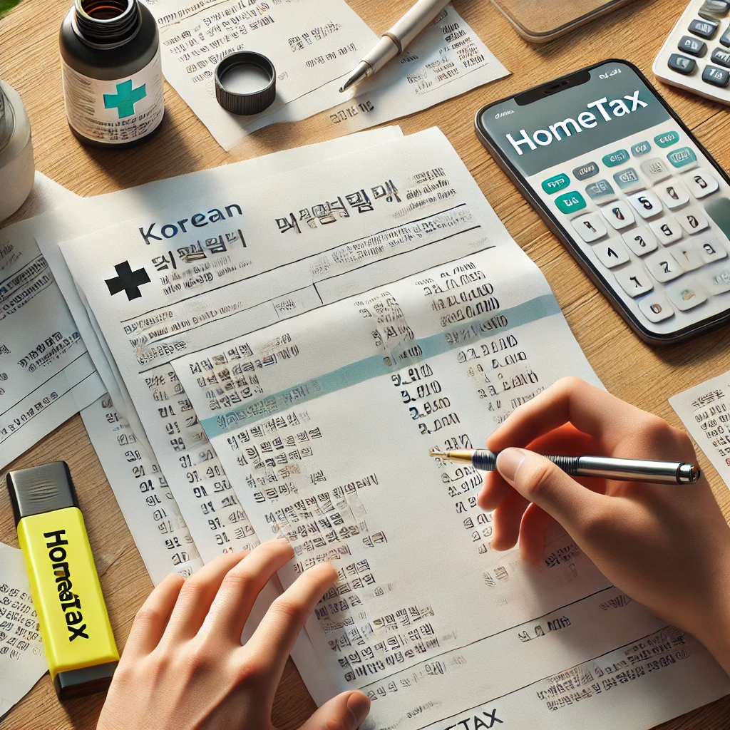 연말정산 의료비공제 계산법과 신청방법 관련 사진