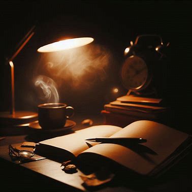 습작생의 밤 사진