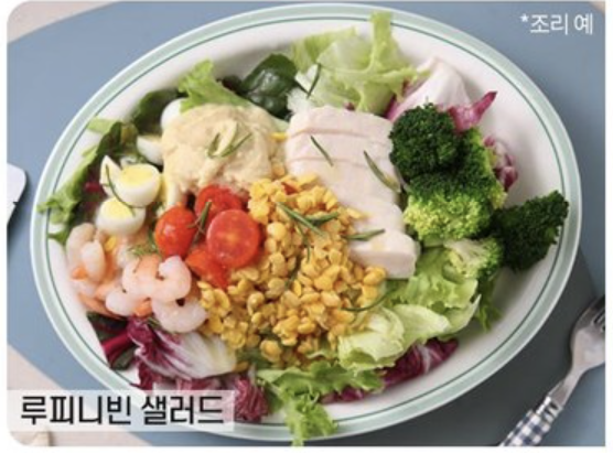 루피니빈 먹는법 - 샐러드