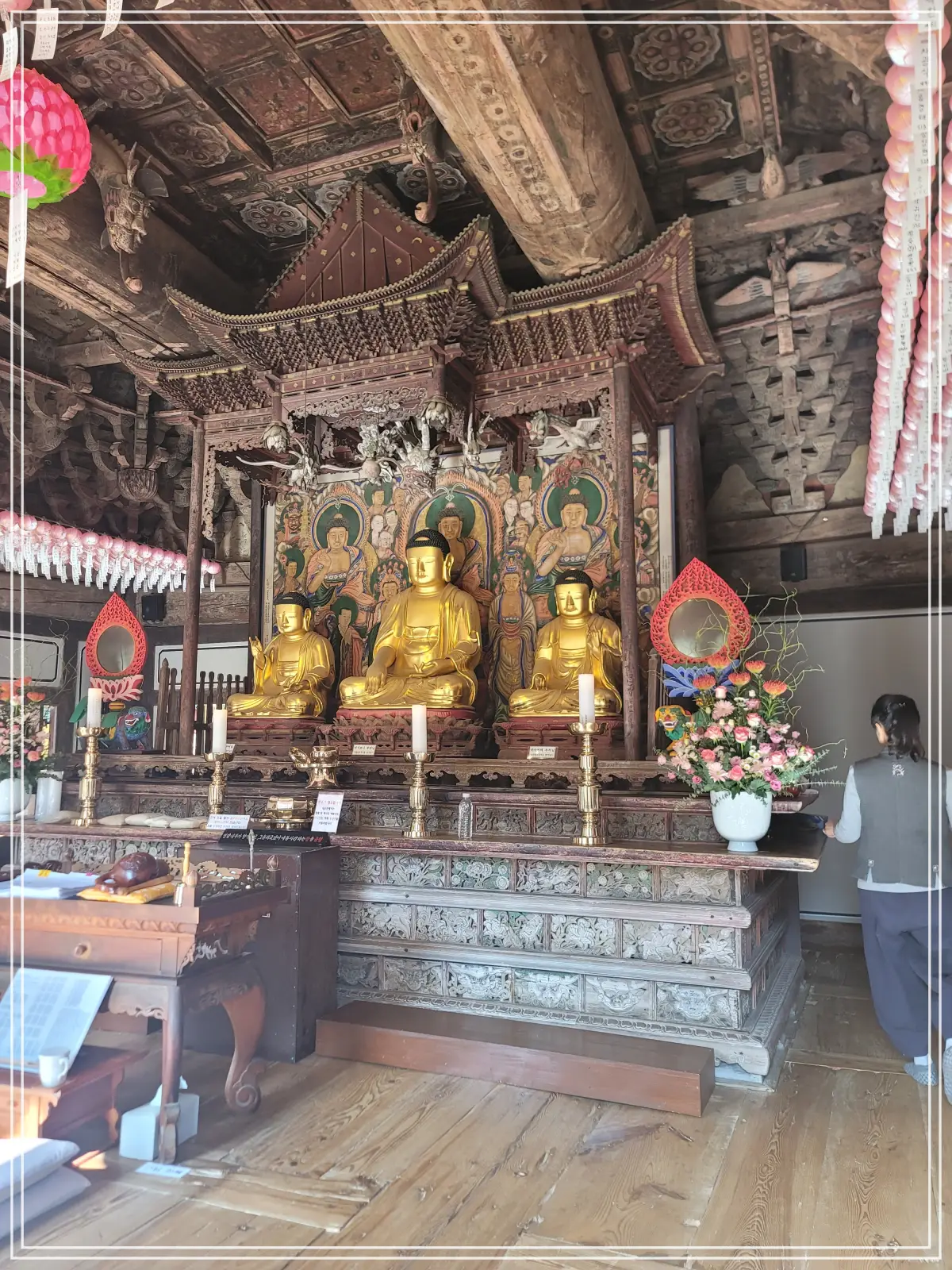 강화-전등사-대웅전-불상