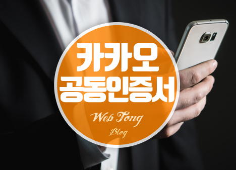 카카오 공동인증서 발급