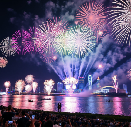 여의도불꽃축제그림
