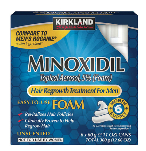 미녹시딜 폼 5% 사진