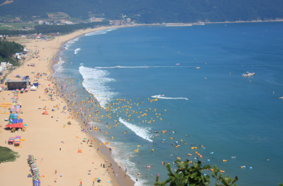 신지명사십리 해수욕장 리조트 10%할인 받기