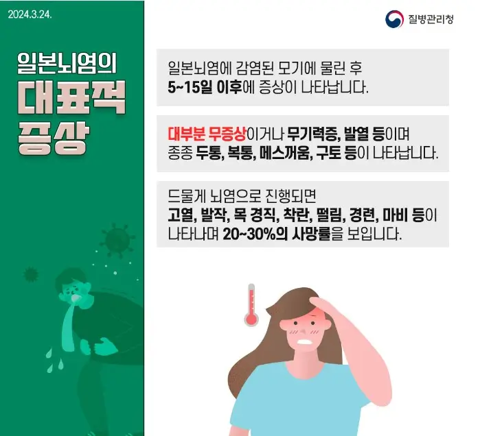 일본뇌염 증상