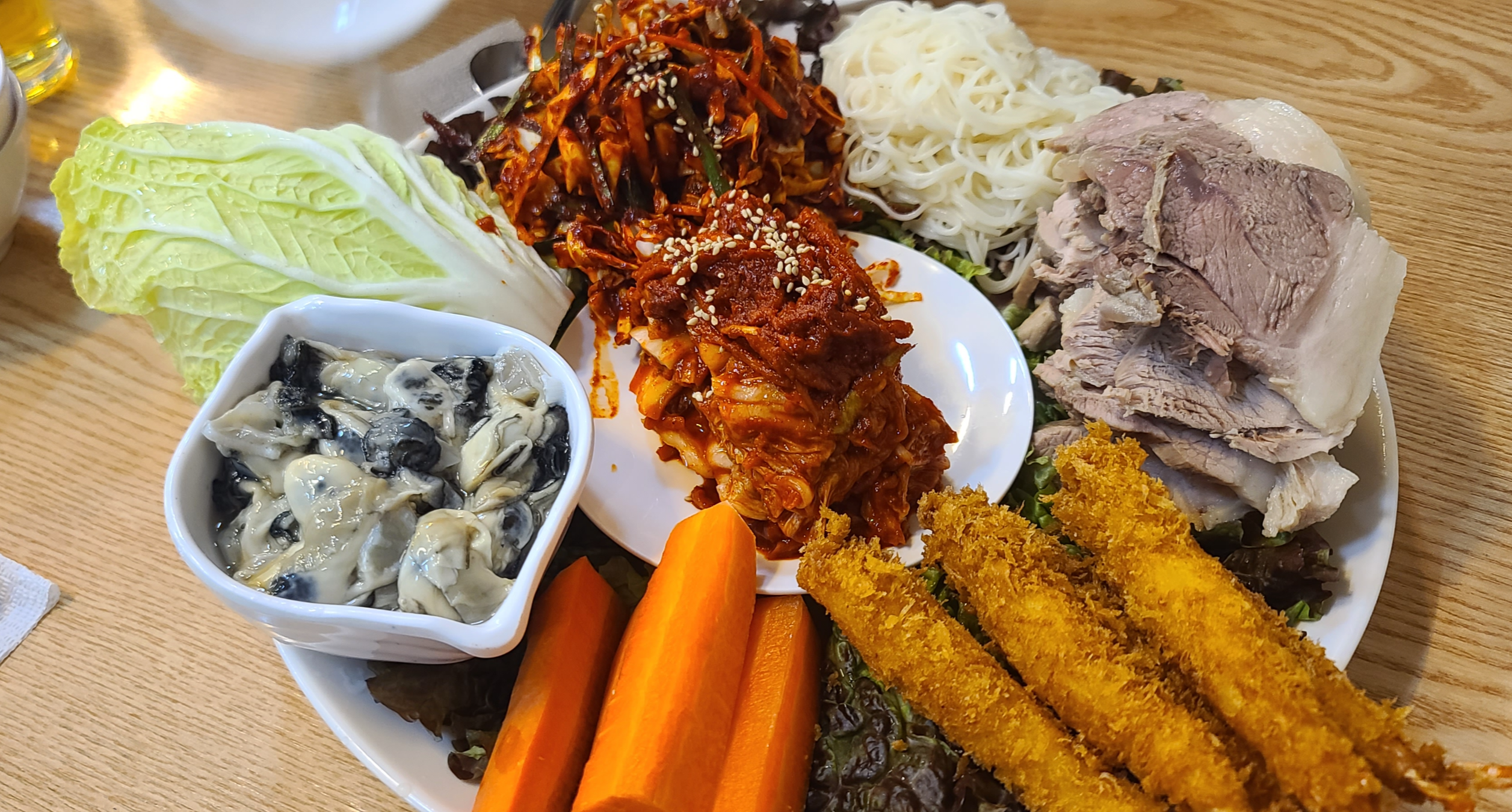 모란맛집 모란보쌈맛집 성남맛집 장군보쌈족발 모란역맛집 메뉴판 모둠스페셜 된장국 보쌈
