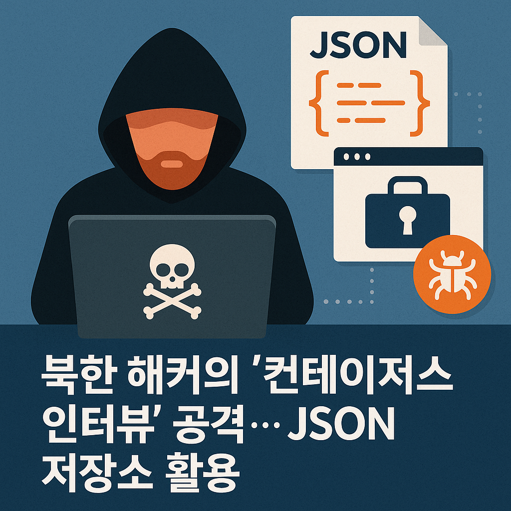 북한 해커의 ‘컨테이저스 인터뷰’ 공격… JSON 저장소 활용