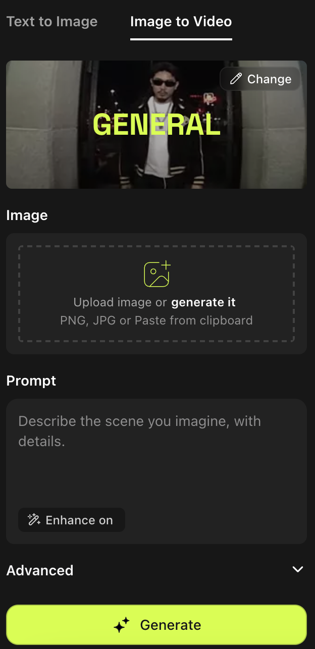 image input