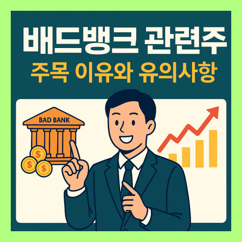 배드뱅크 관련주 주목해야 할 기업들