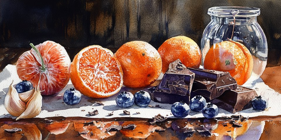 활성산소를 줄이는 항산화 식품