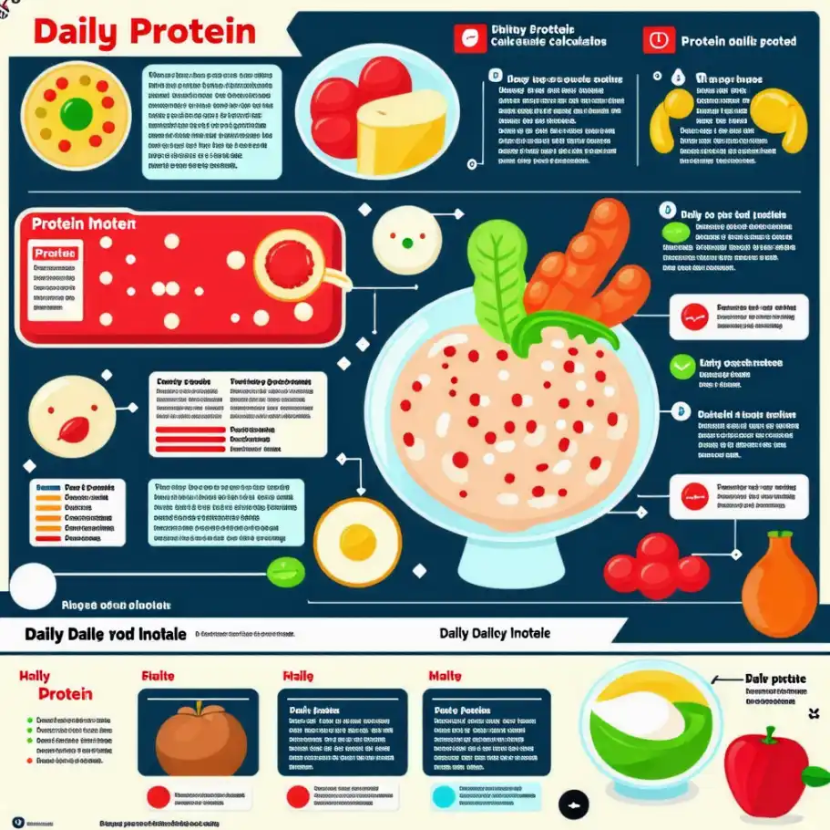 1일 단백질 섭취량 간단하게 알아보는 법
