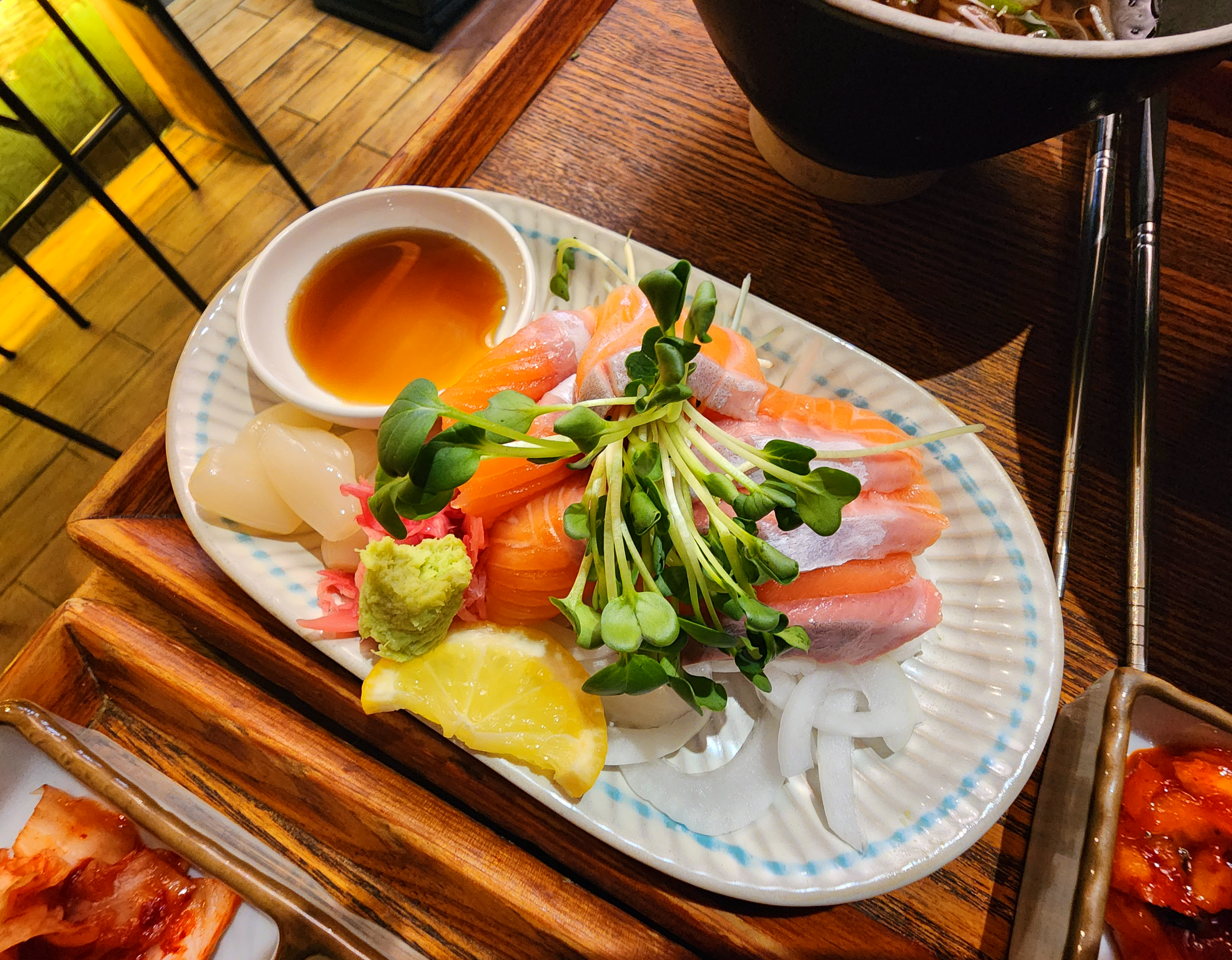 상미식당미니연어사시미