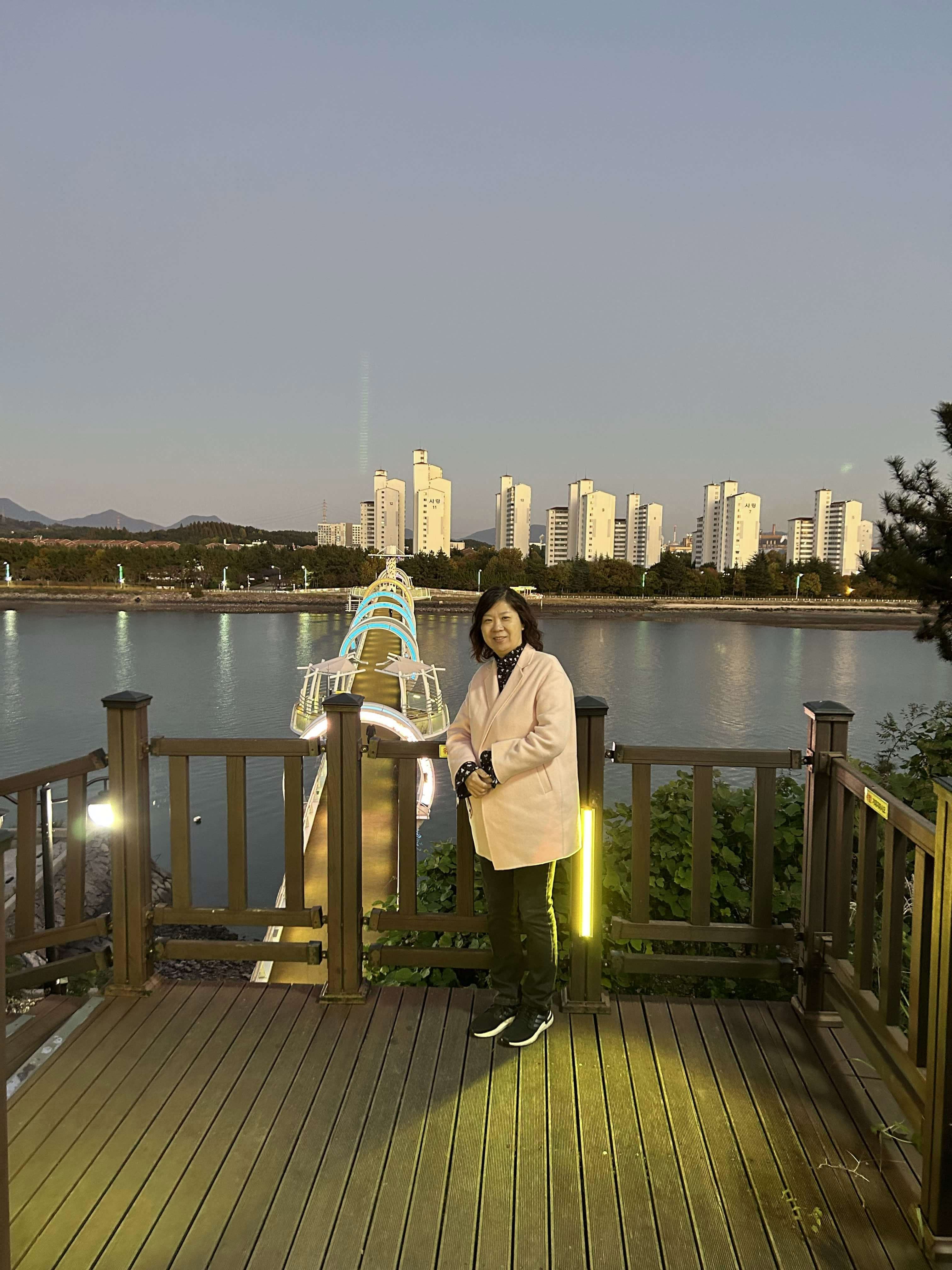 광양 중마동 무지개다리