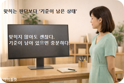 오늘 장이 끝나도 기준은 남아 있다