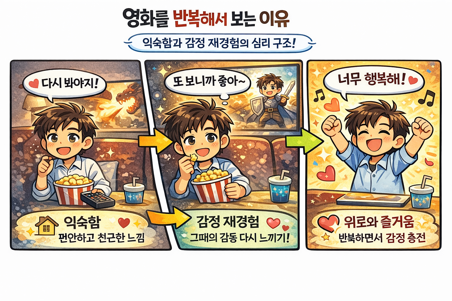 영화를 반복해서 보는 이유