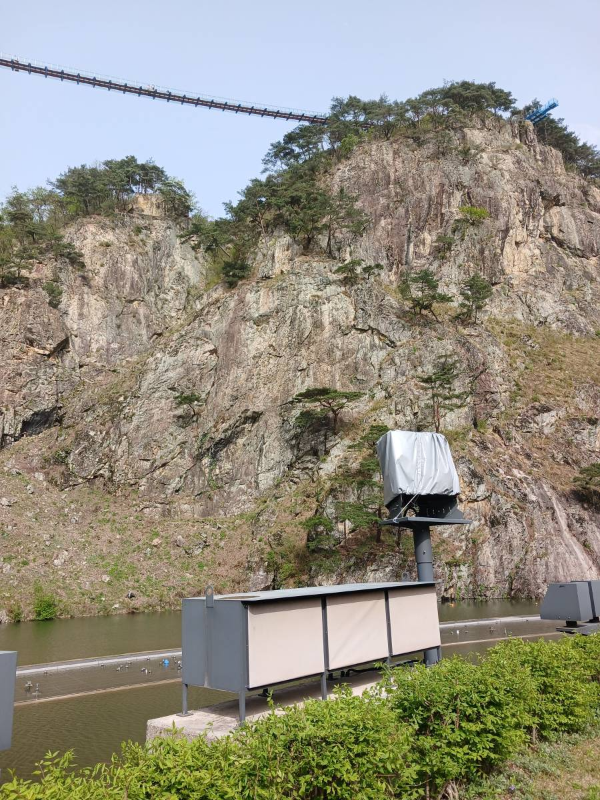 출렁다리와 나오라쇼 배경