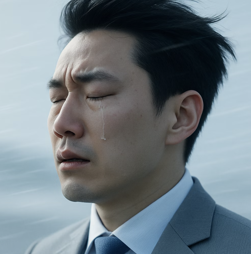 찬 바람의 공격, 눈물의 역설