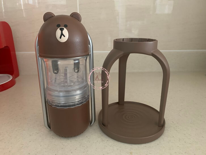 커피메이커-브라운-레버프레소