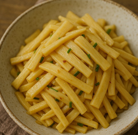 죽순 반찬 음식 사진