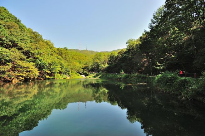 광교산 전경 사진