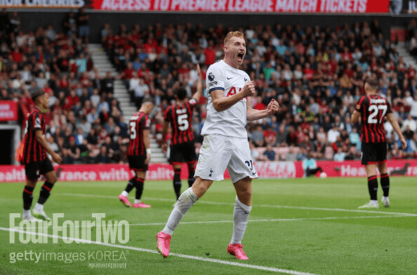 토트넘, 본머스 원정에서 2-0 승리! 메디슨과 쿨루셉스키의 골로 2연승 달성
