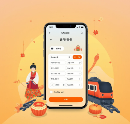 추석기차표예매 그림