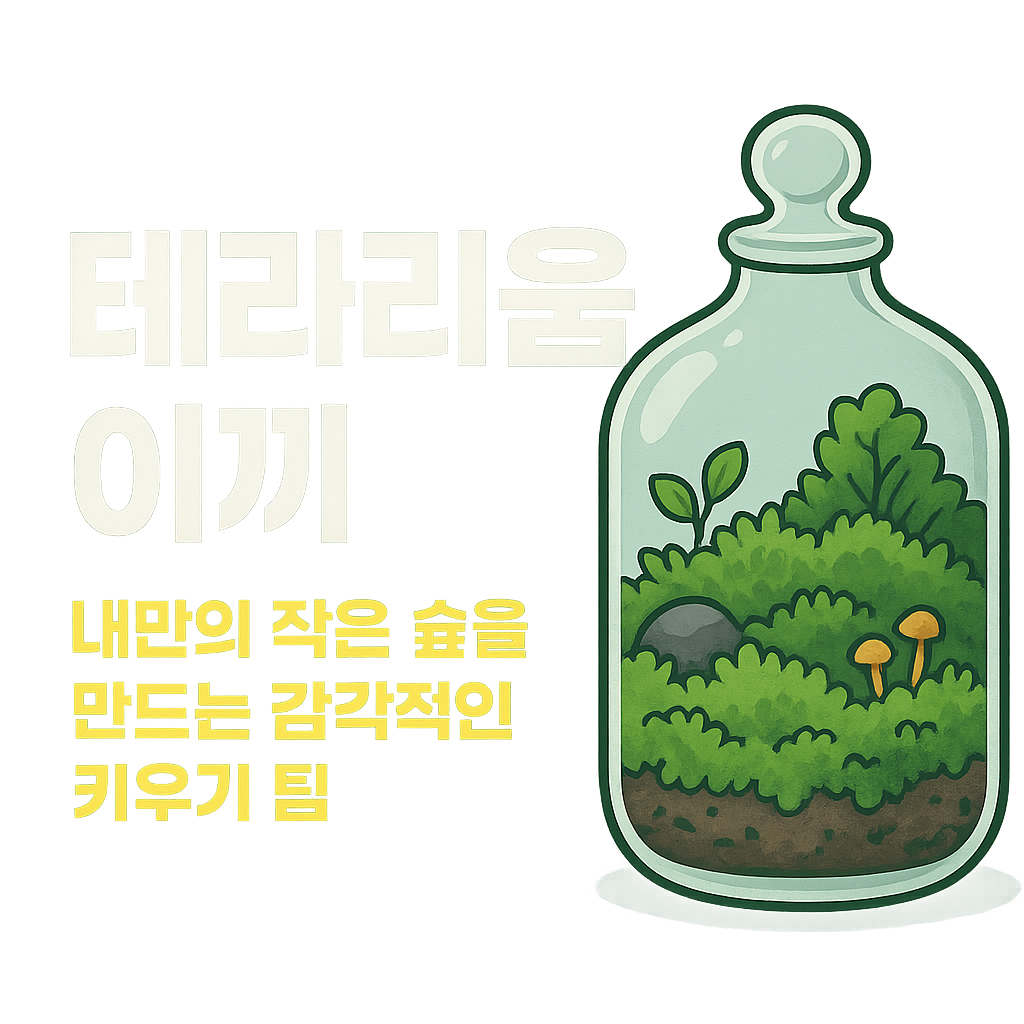 테라리움 속 이끼