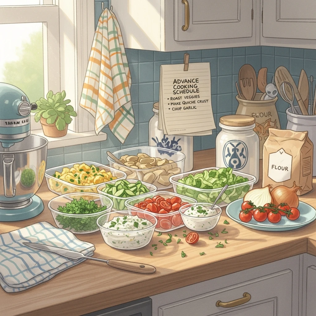 집들이 사전 음식 준비