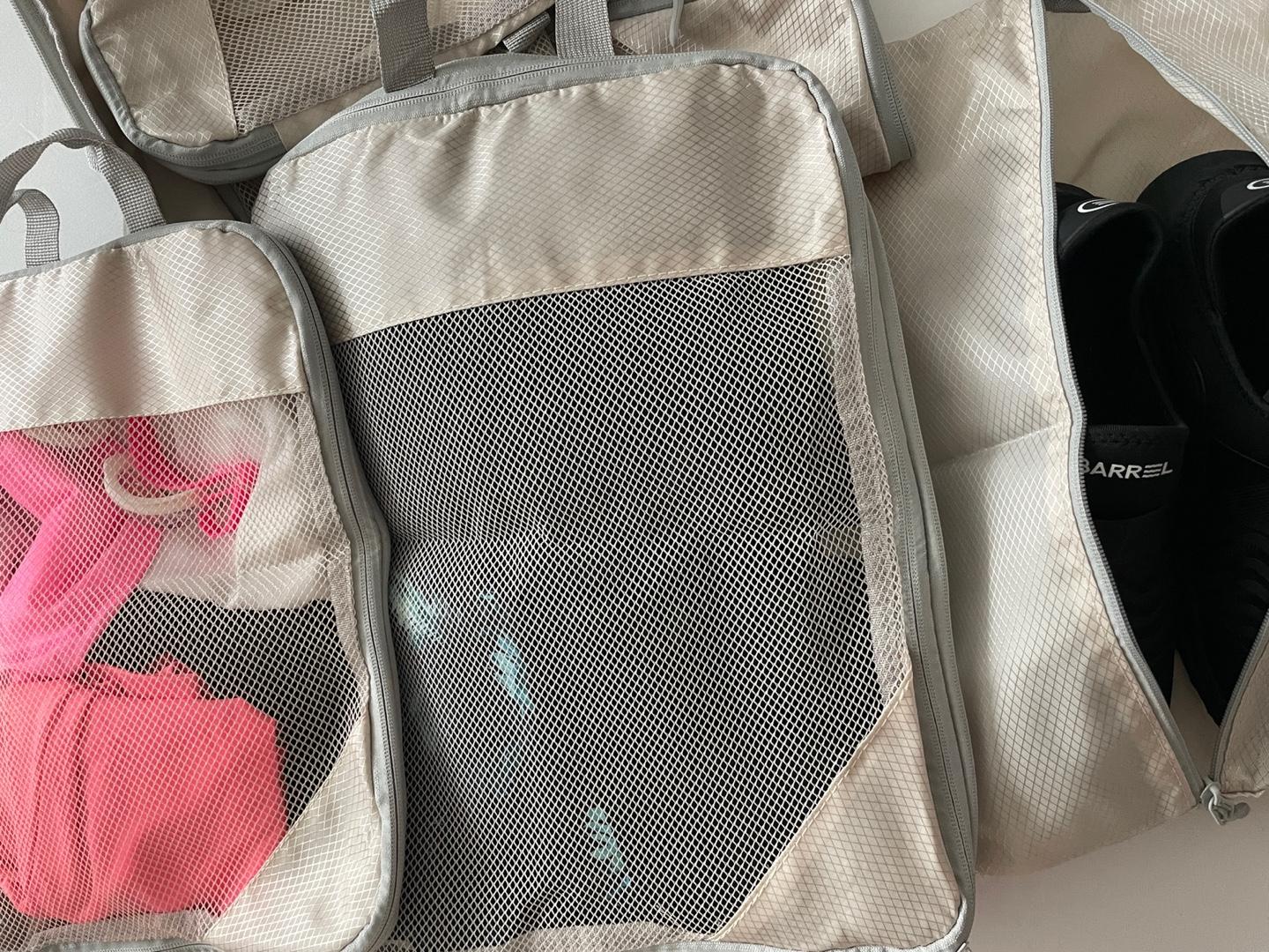 여행용 압축 파우치