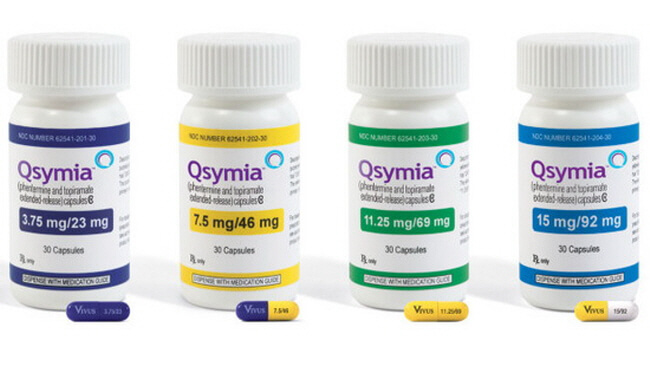 큐시미아 3.75mg/23mg, 7.5mg/46mg, 11.25mg/69mg, 15mg/92mg 제형