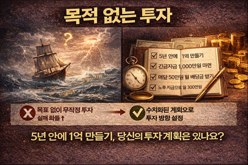 목적 없는 투자