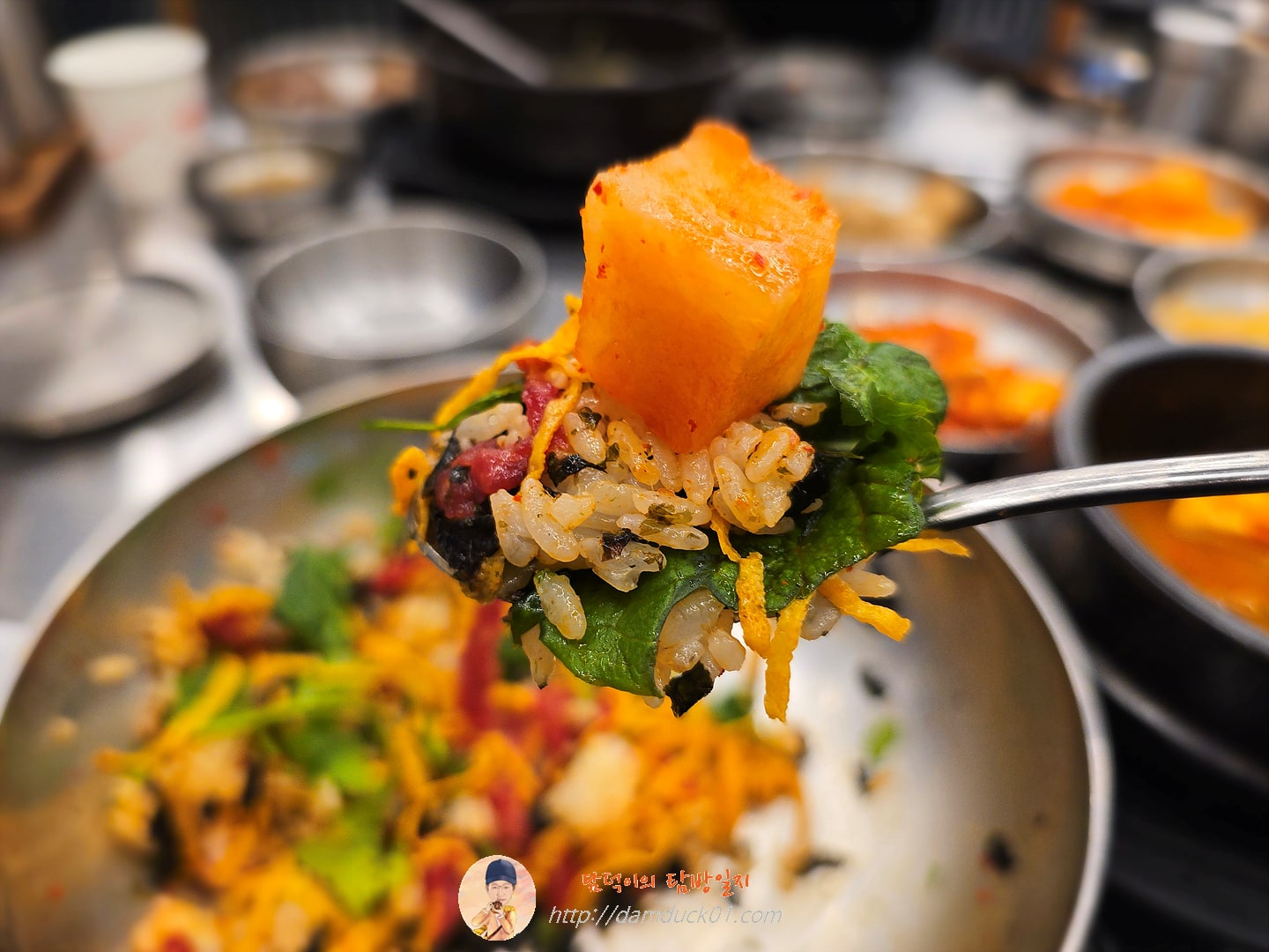 들기름한우육회비빔밥