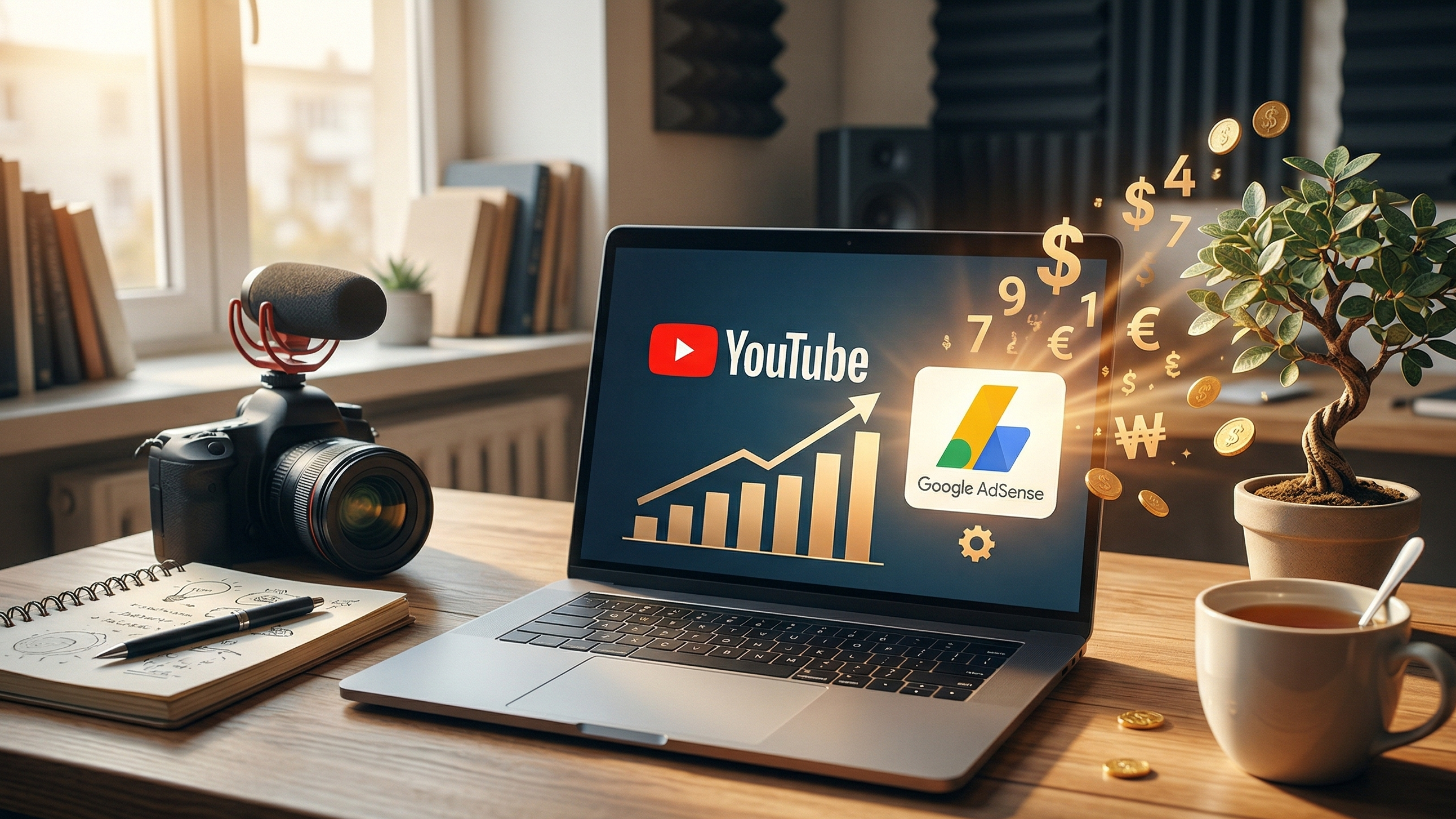 유튜브 수익 구조의 기본: 구글 애드센스(AdSense) 수익 극대화 전략 관련 이미지