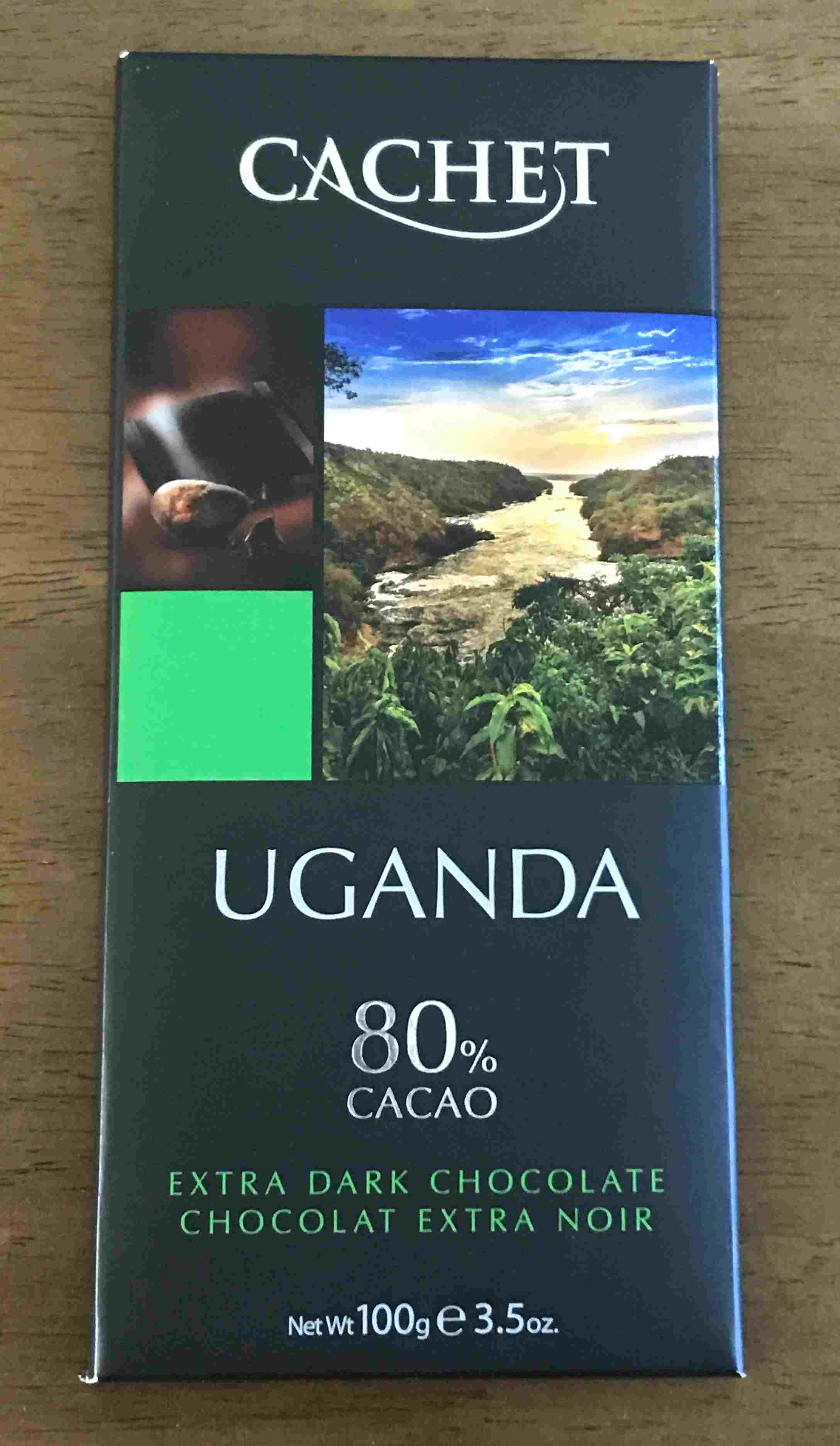 까쉐 다크초콜릿 80% 포장지