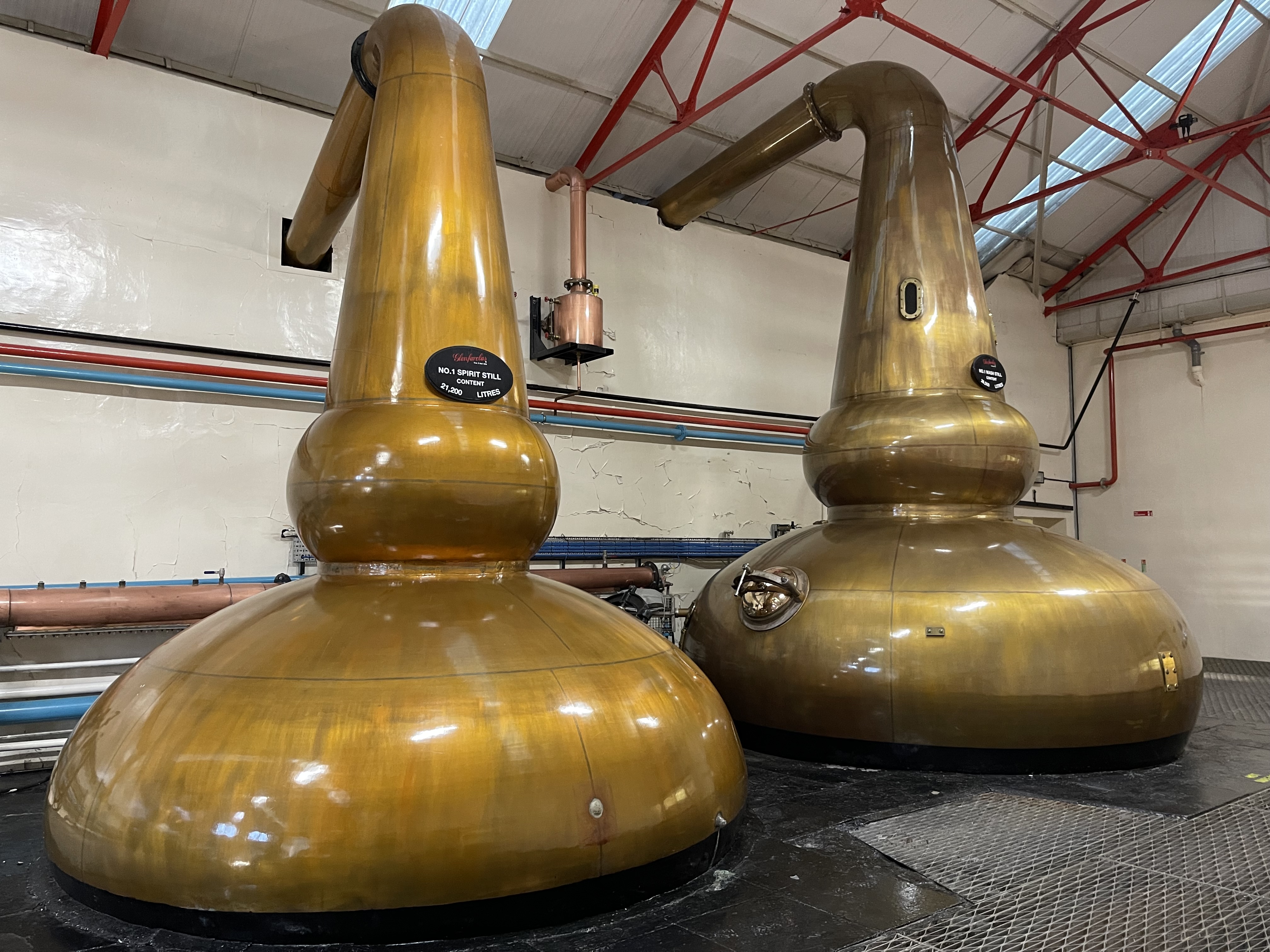 글렌파클라스 구리 증류기