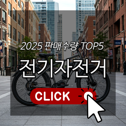 2025 전기자전거 판매수량 TOP5 - 내게 딱 맞는 모델은? 썸네일
