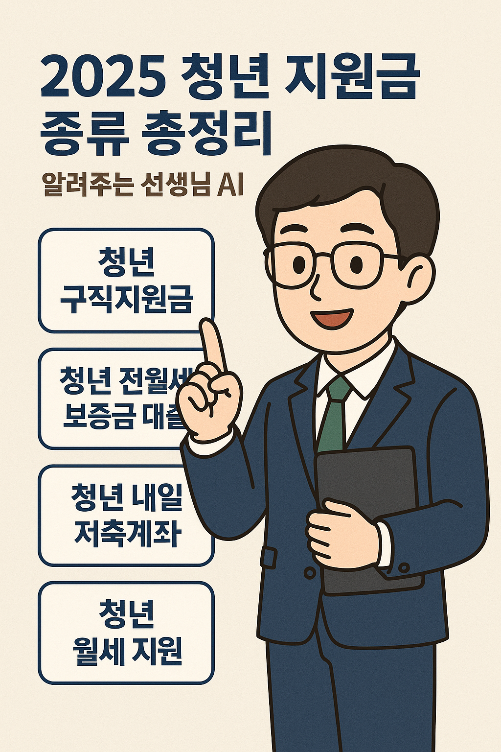 2025 청년 지원금 종류 총정리