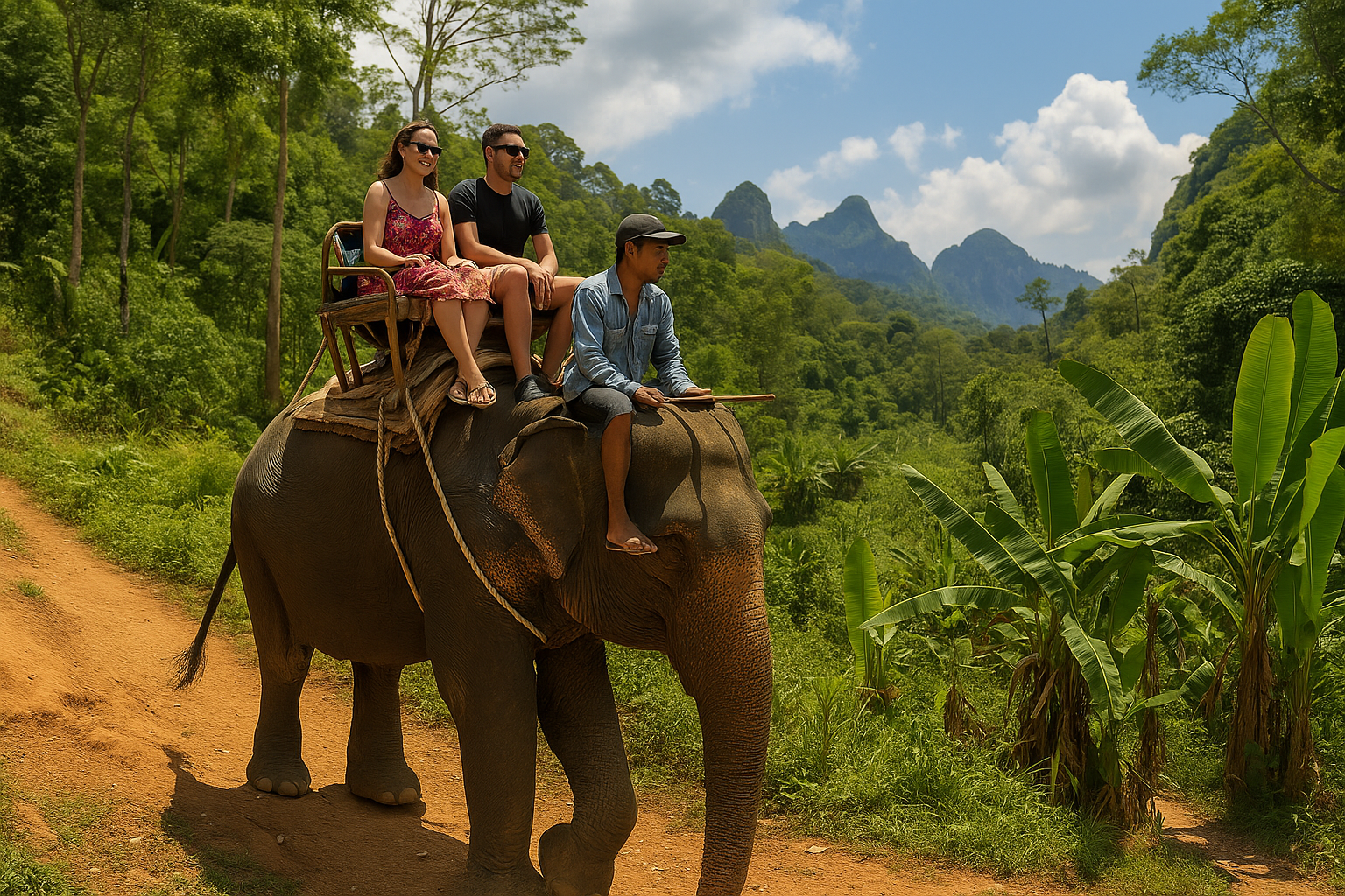 푸켓 코끼리 트래킹 관련 사진