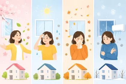 계절에 따라 달라지는 실내공기 환경 요인4