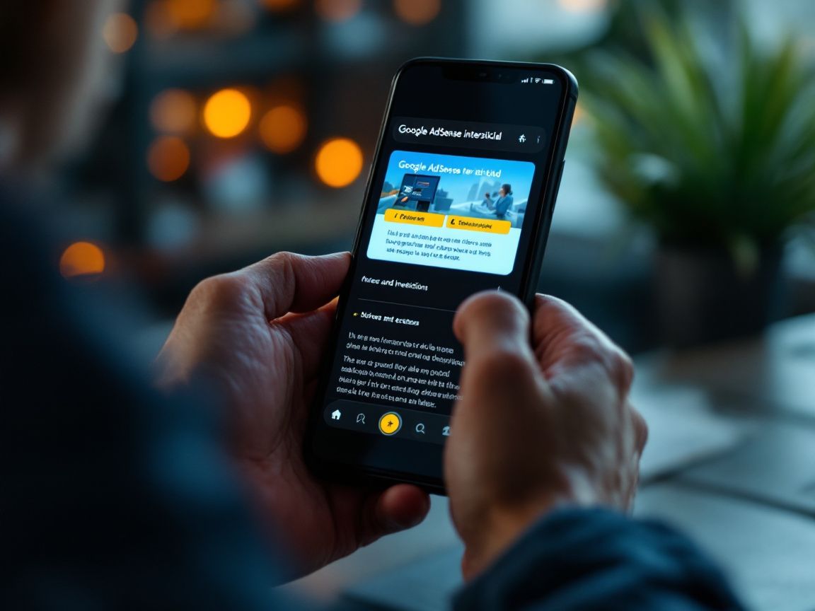 A person is using a smartphone.