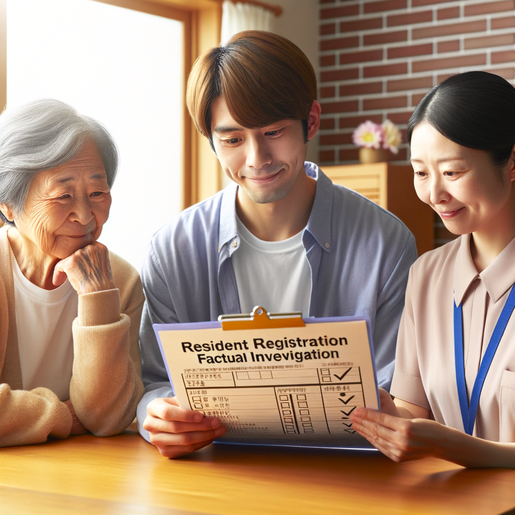 주민등록 사실조사 요양원 거주 체크 방법